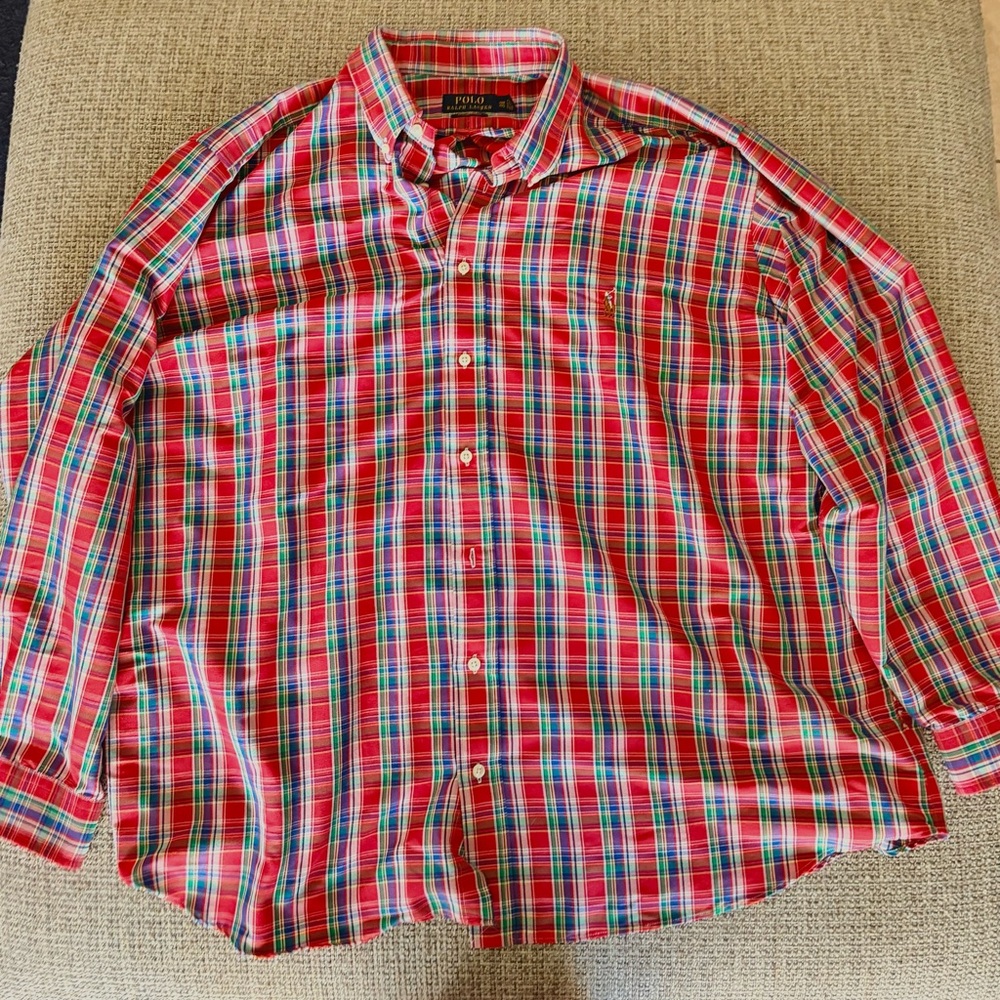 Ralph Lauren Men's Multicolor Plaid Shirt